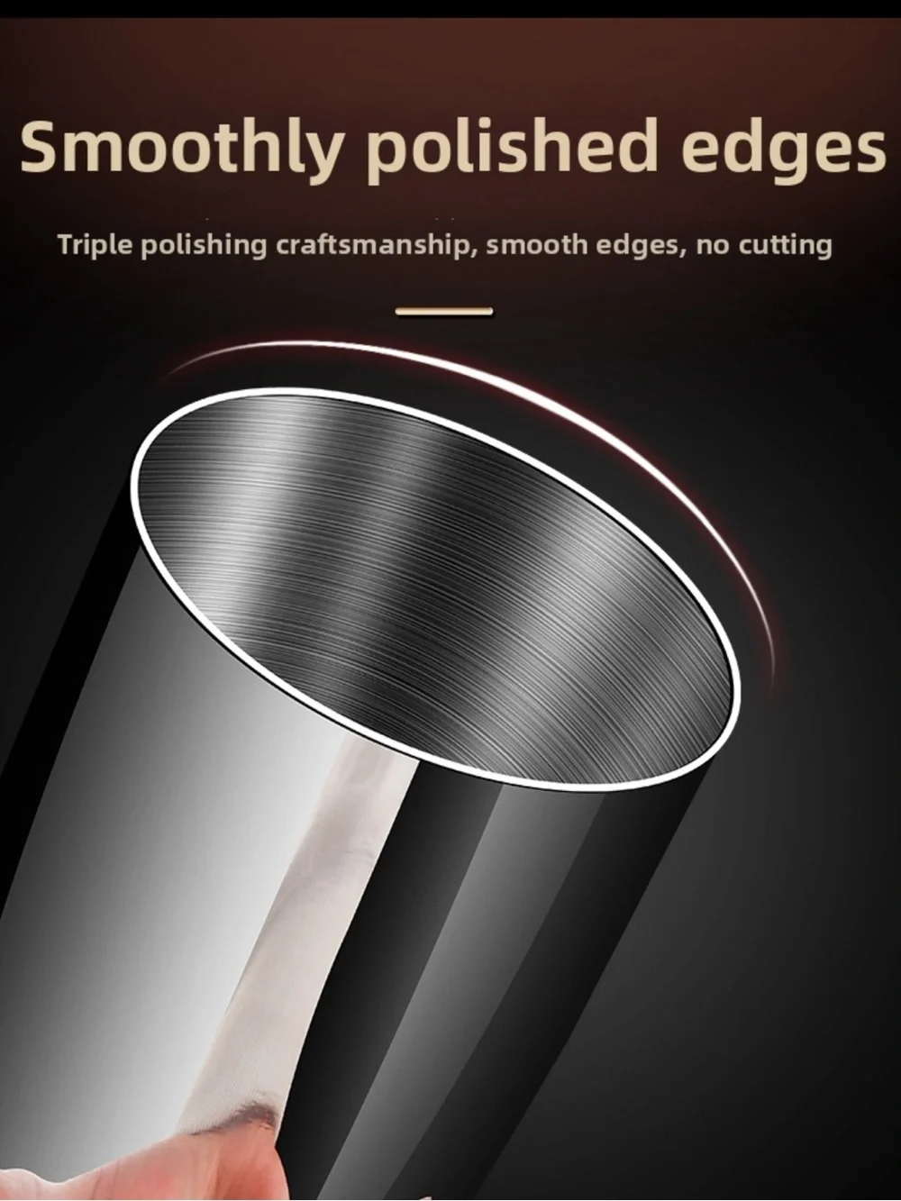 Stainless Steel 3 Piece Mirror Finish Small Cocktail Shaker 5.5